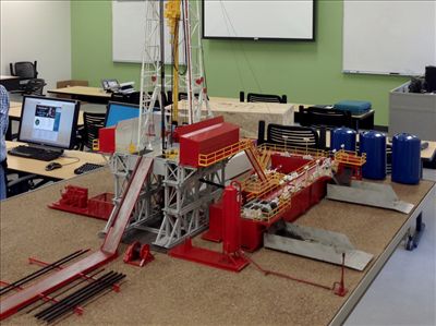 drilling rig model aims college 25
